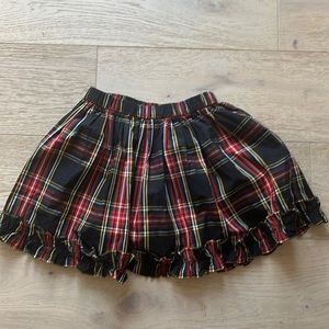 Crewcuts Girls plaid skirt (medium 8/9)